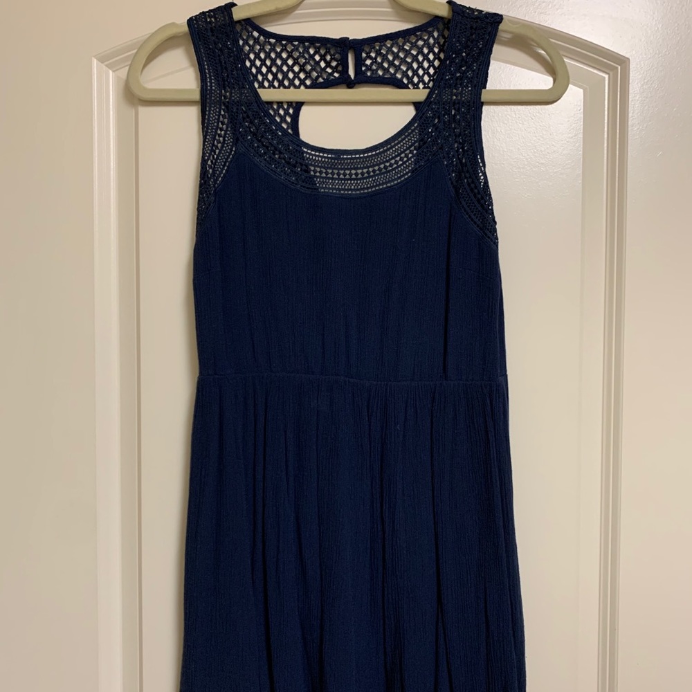 Navy Short Dress